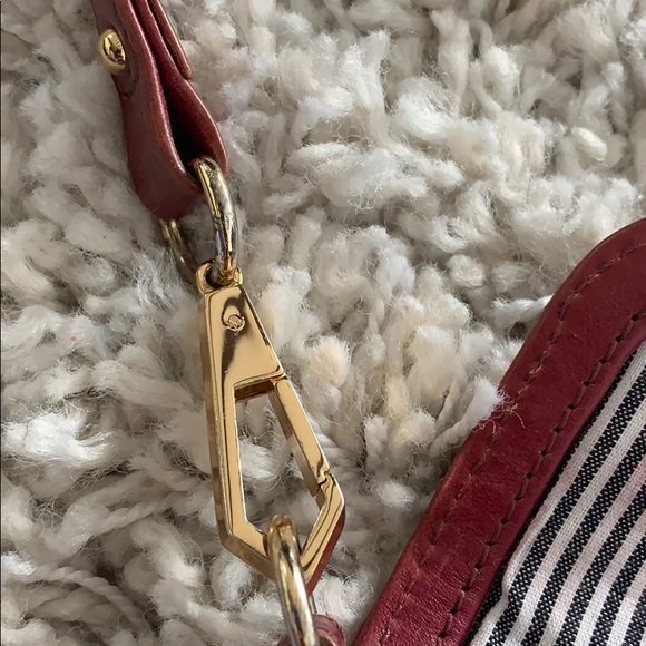 Rebecca Minkoff envelope purse, burgundy - Picture 6 of 7